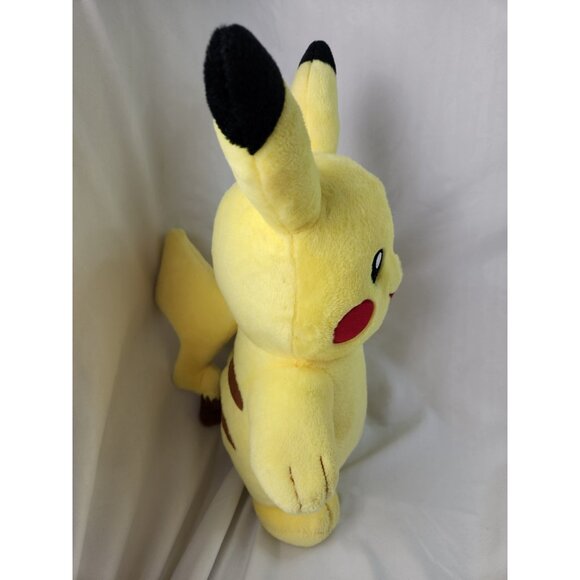 Pokemon Build A Bear 18" Pikachu Stuffed Plush Toy Nintendo BAB Yellow - Picture 2 of 10